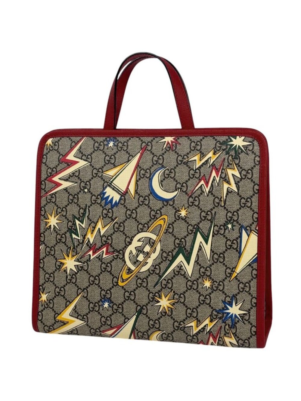 Gucci GG Pattern Tote Children's Space Print